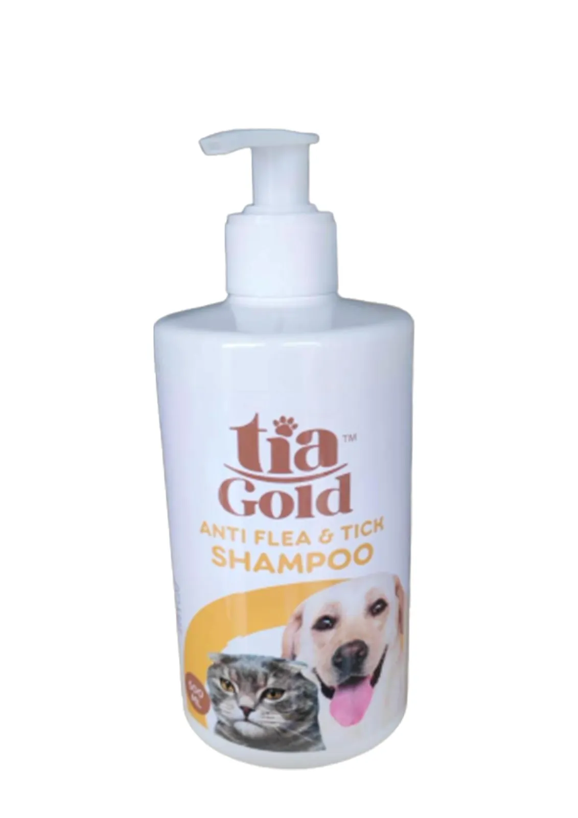 tiaGold Anti Flea and Tick Shampoo for Dogs & Cats 500ml