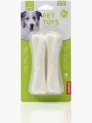 Nunbell Rubber Bone Chew Toy - 2Bones - DB35183