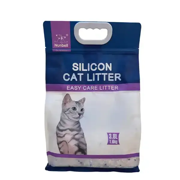 Nunbell Silicon Cat Litter - Lavender - 3.8L