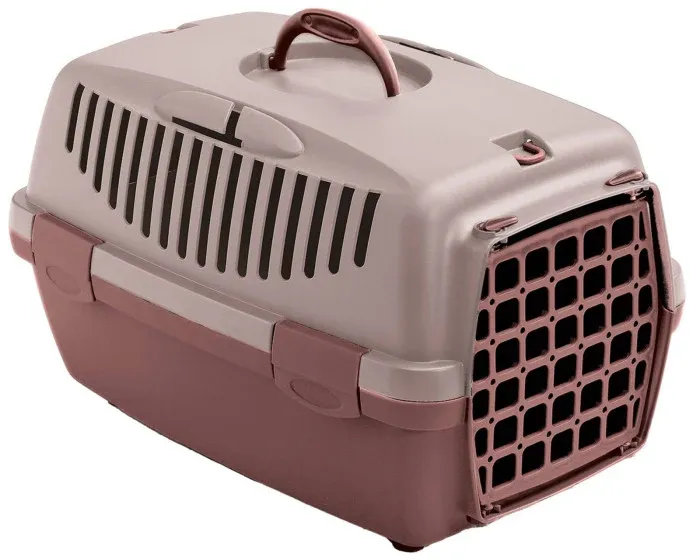 Stefanplast Gulliver 2 with Plastic Door - Rosy Brown