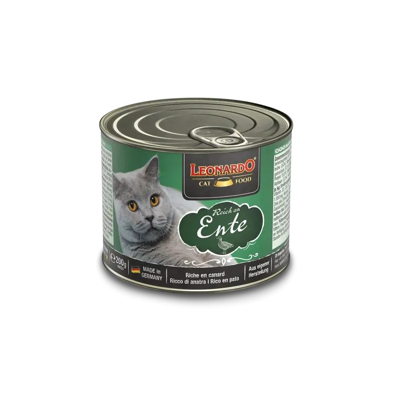LEONARDO Wet Food For Adult Cats ( DUCK ) 200gm