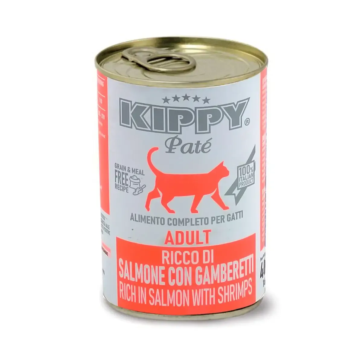 KIPPY Pate SALMON with SHRIMPS for Adult Cats 400gm