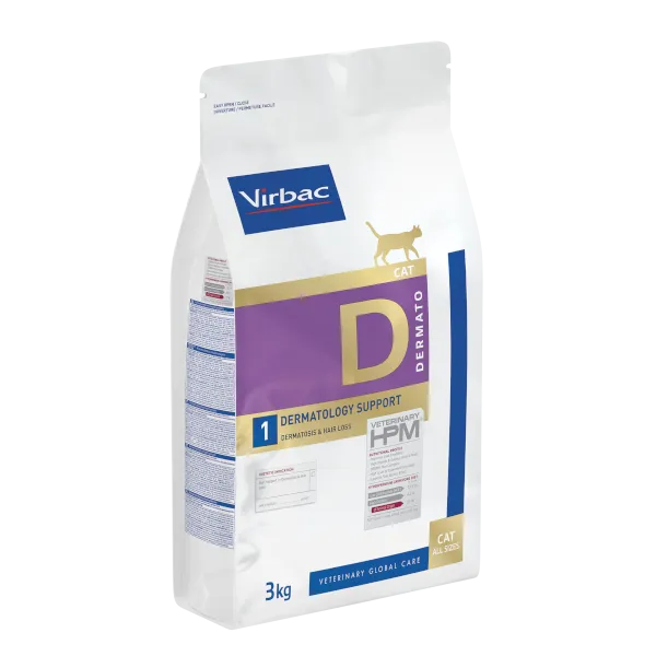 Virbac Dermatology Support For Cats - 3KG