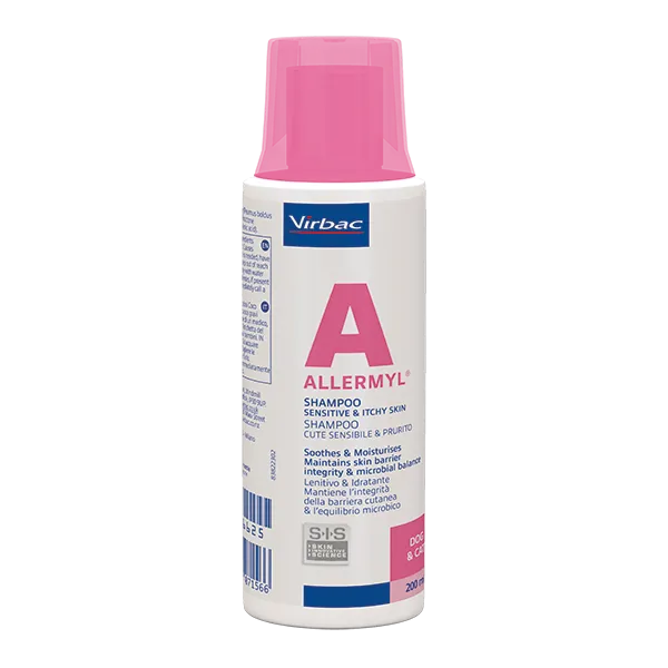 Virbac Allermyl Shampoo For Dogs and Cats - 200ml