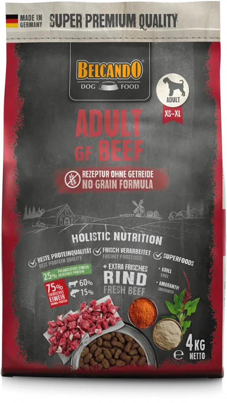 BELCANDO Adult Grain Free BEEF 4KG
