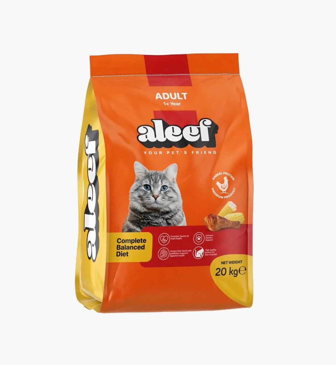 aleef Dry Food Adult Cat 20kg