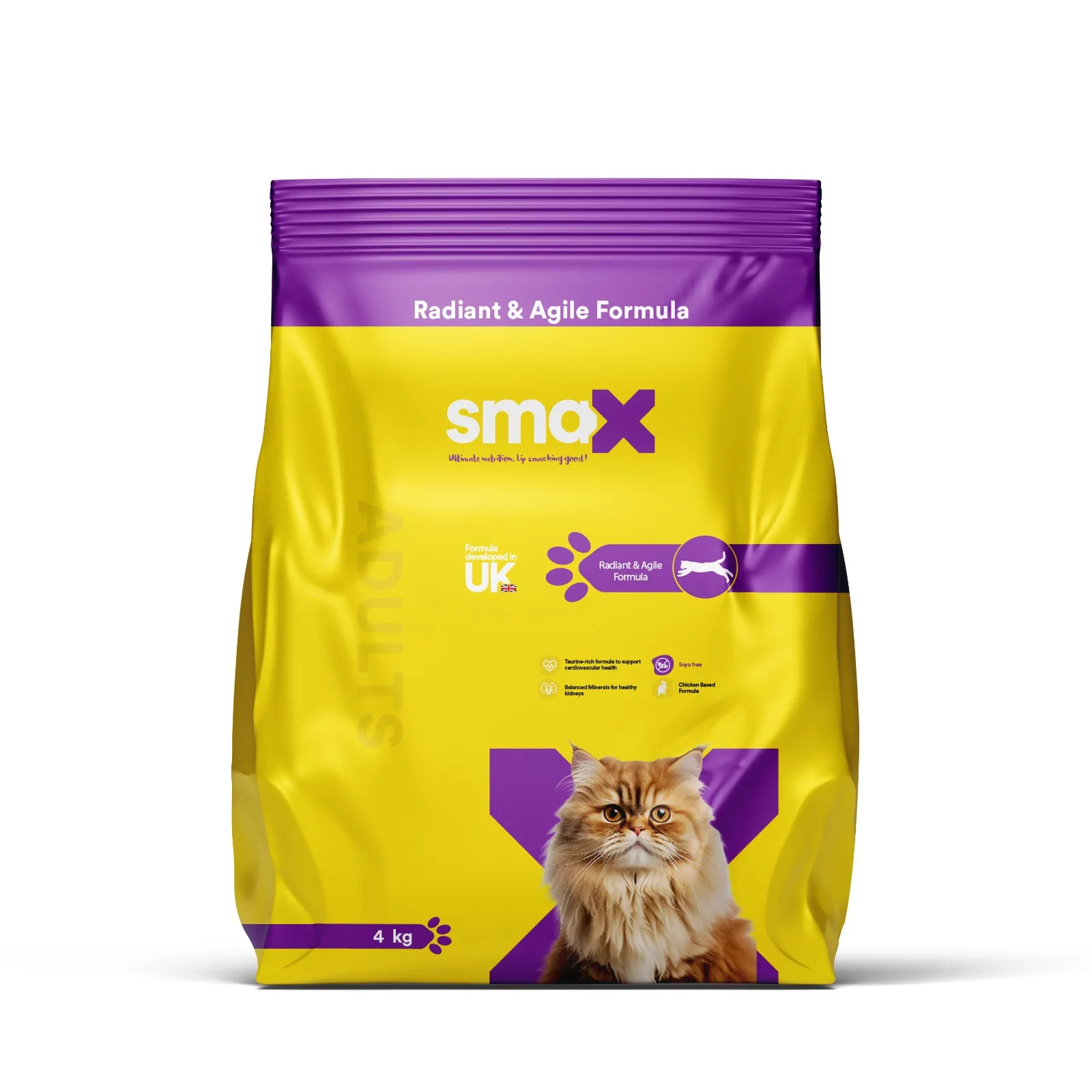 Smax Adult Cat Dry Food 4KG