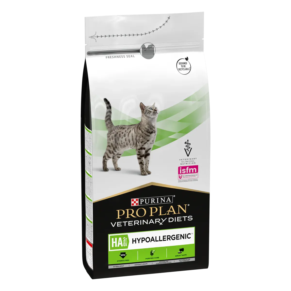 PRO PLAN Veterinary DIETS HA Hypoallergenic Cat Dry Food - 1.3KG