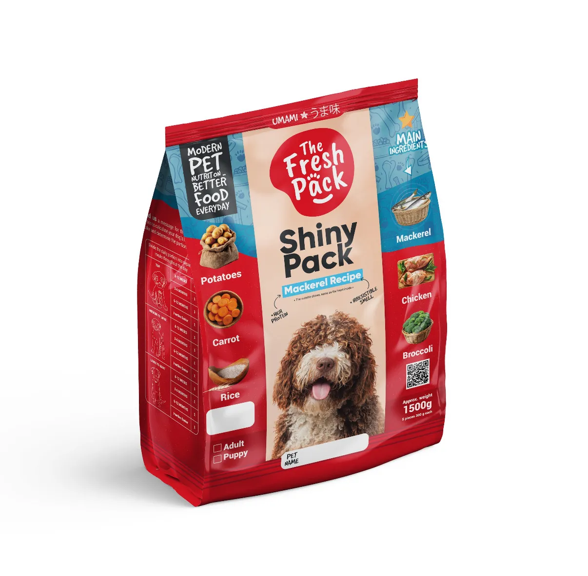 Fresh Pack - Shiny Pack For Adult Dogs 1500gm