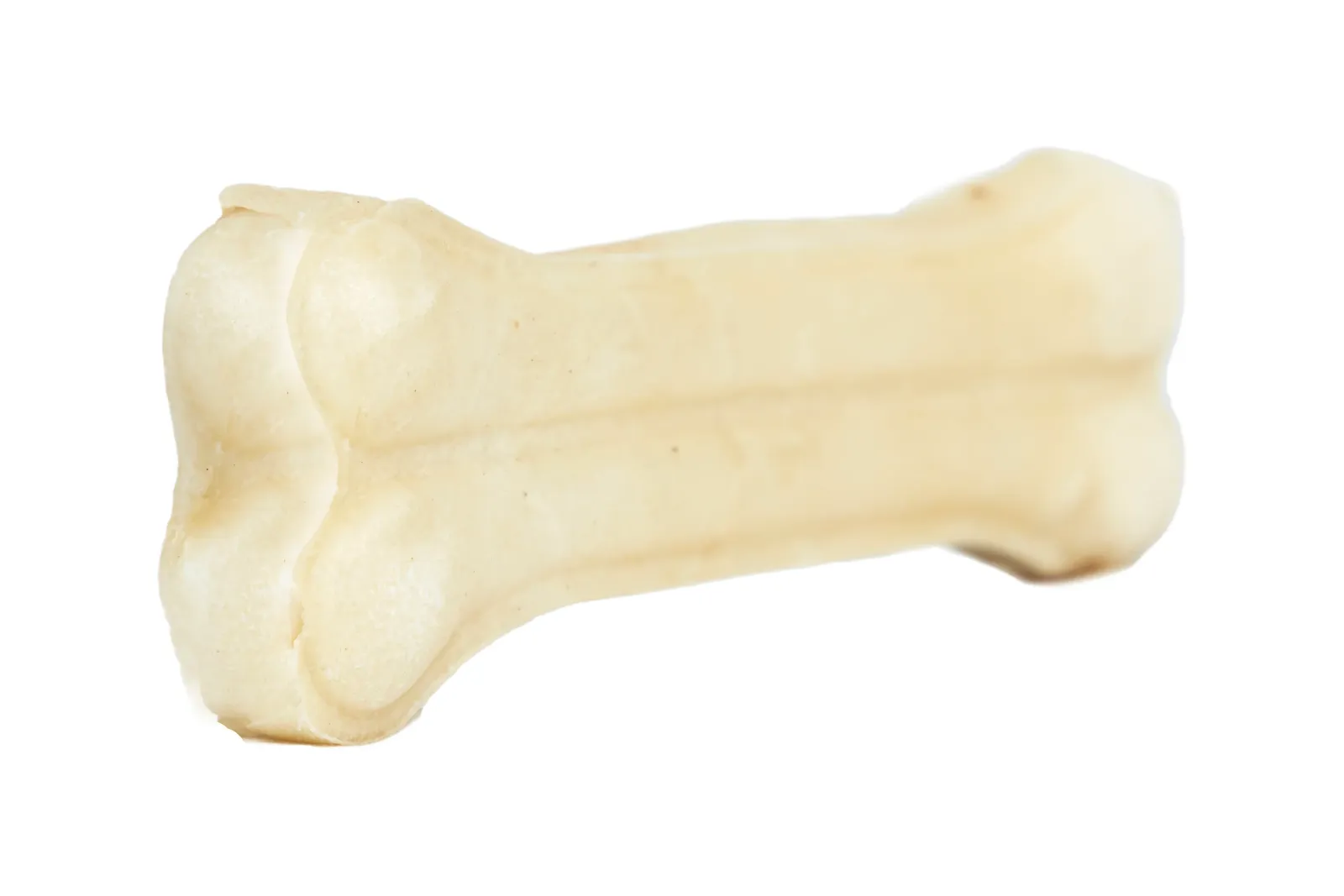 Nunbell Rawhide 1 Medium White Pressed Bones 6"