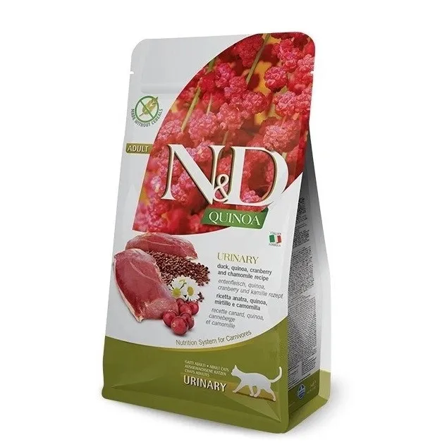 Farmina N&D Cat Quinoa Urinary Duck Dry Food For Cats 1.5 kg