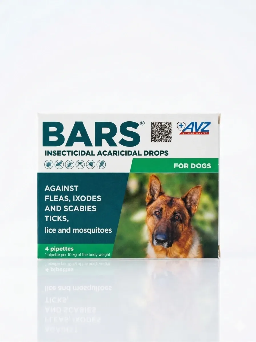 Bars Insecticidal Drops for Dogs