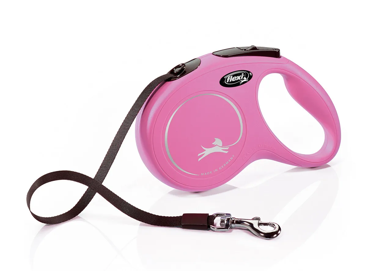 Flexi New Classic S Cord 8m - Pink