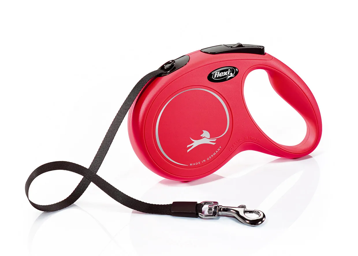 Flexi New Classic M Cord 8m - Red