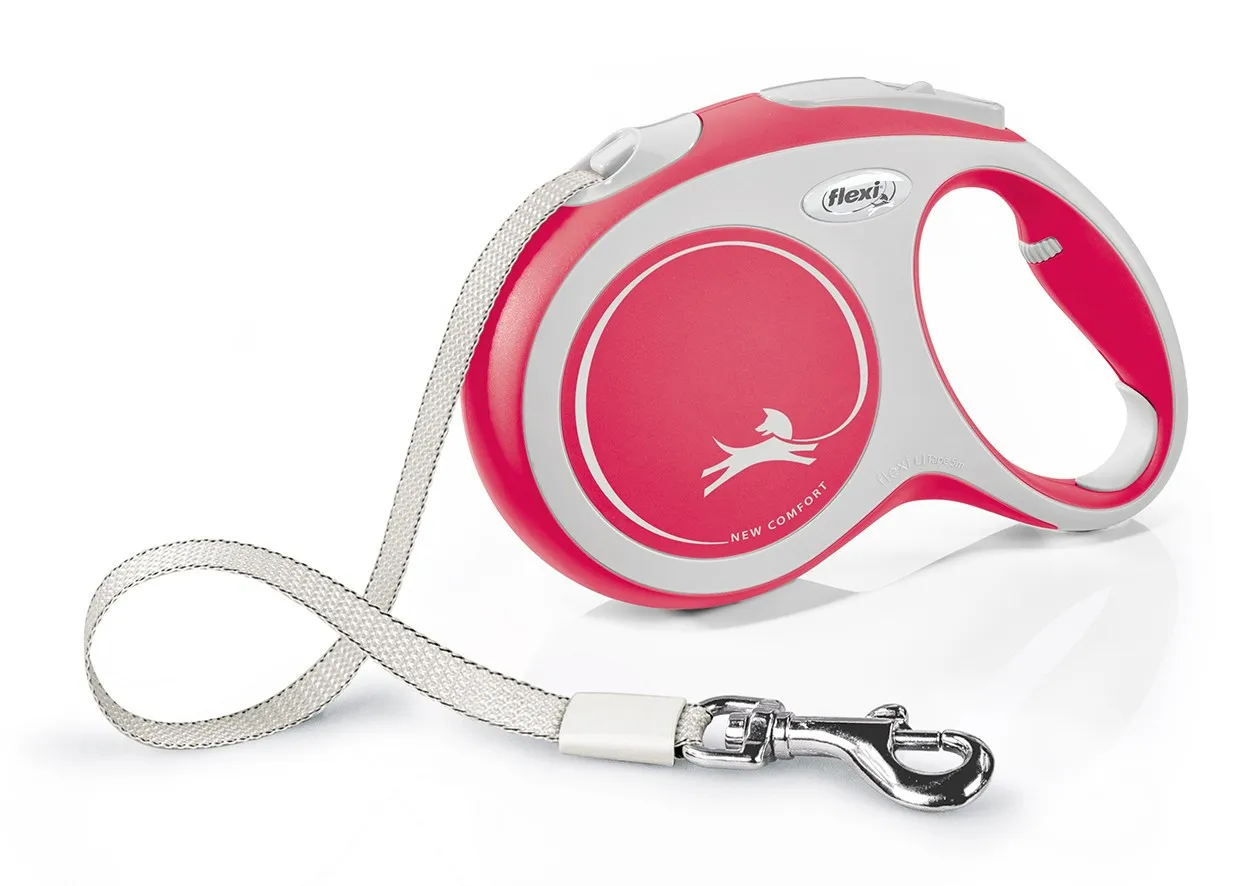 Flexi New Comfort L Tape 5m - Red
