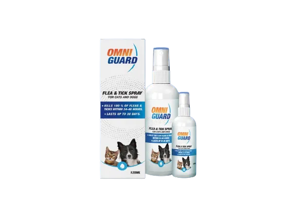 OmniGuard Flea & Tick Spray for Dogs and Cats 250 ml