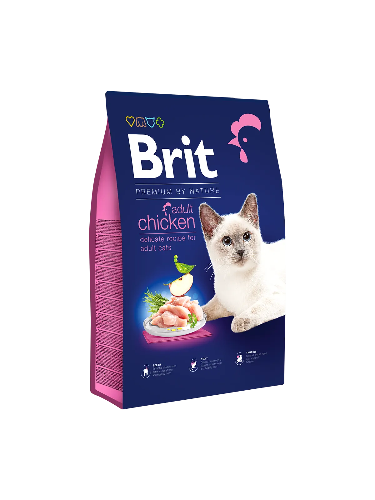 Brit Premium by Nature Cat Adult Chicken - 300gm