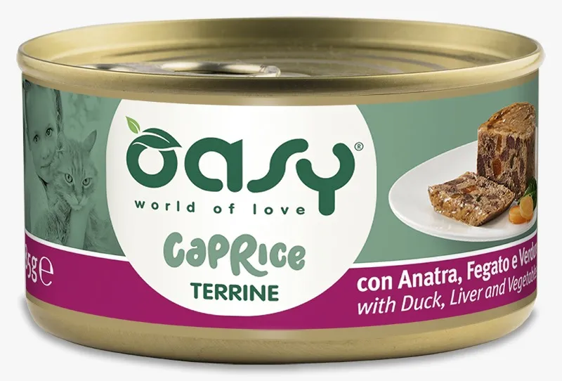 Oasy CAPRICE Terrine with Duck, Liver and Vegetables - 85gm