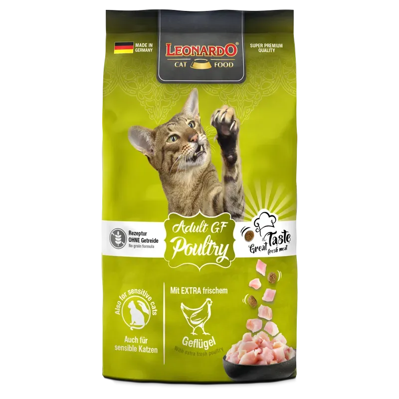 LEONARDO Adult Cat Poultry Grain Free 300gm