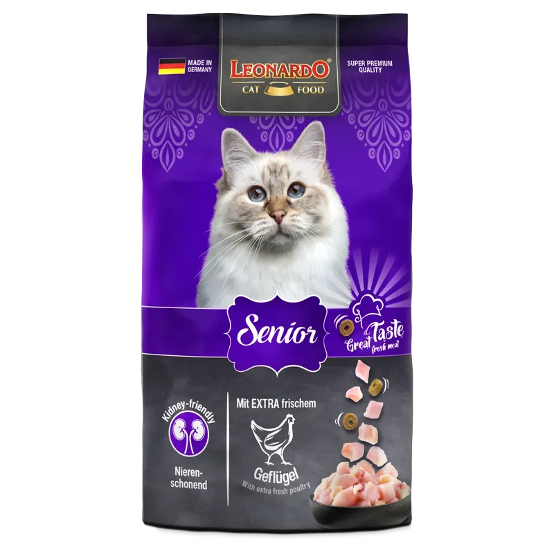 LEONARDO Senior Cats Dry Food  1.8 KG