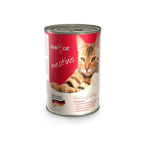 Bewi Cat Wet Food with Poultry  - 400gm