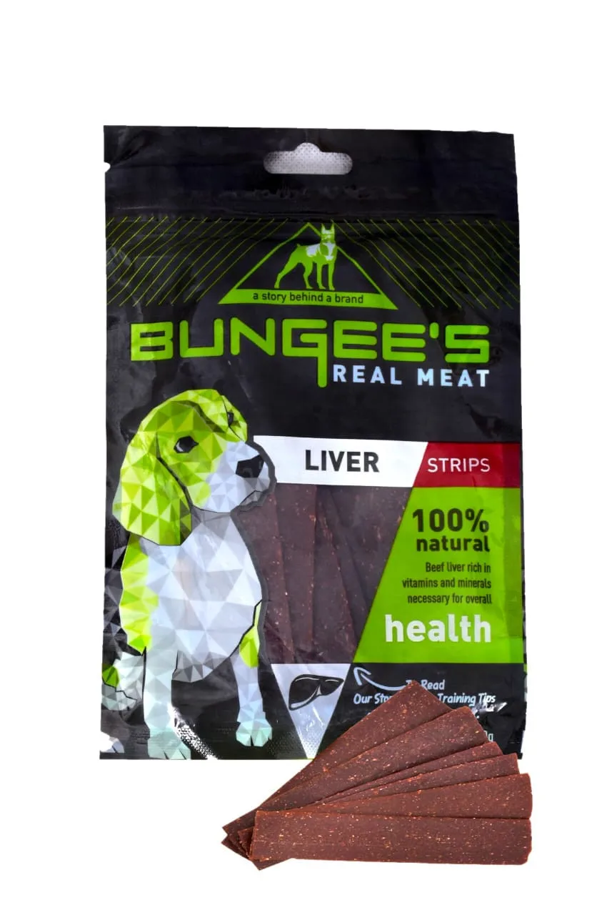 Bungee`s Liver Strips - 100gm