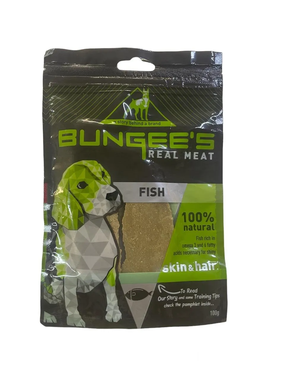 Bungee`s Fish Strips - 100gm