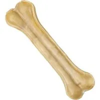 Nunbell Rawhide 1 Large White Pressed Bone 10"