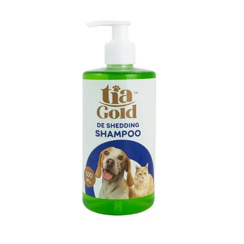tiaGold De-Shedding Shampoo for Dogs & Cats 500ml